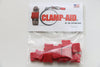 CLAMP-AID Brand Red Hose Clamp End Guards Covers Tail Protectors for 1/2