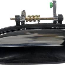 Dorman 80675 Rear Driver Side Exterior Door Handle for Select Honda Models, Black and Chrome
