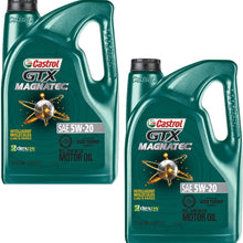 Acme Communications GTX MAGNATEC 5W-20 Full Synthetic Motor Oil, 5 Quart (Pack of 2)