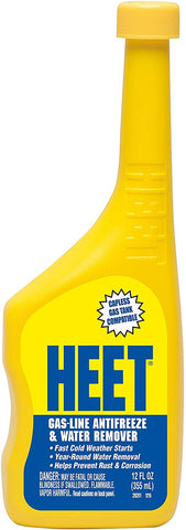 HEET 28201-24PK Gas Line Antifreeze and Water Remover, 12 Fl oz. (Pack of 24)