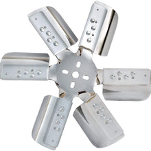 Derale 17817 Heavy Duty Fan Blade Series 1000 17" Polished Chrome Stainless Steel Flex Fan Reverse Rotation