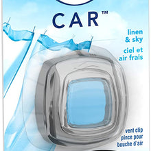 Febreze Car Vent Clip Linen & Sky Air Freshener for Dogs