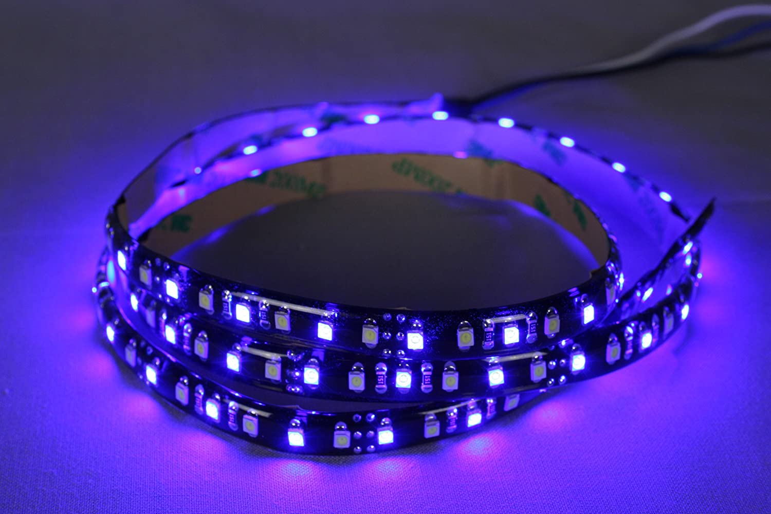 LED Light Strip - Dual Color (Blue/White) LED Light Strips for Auto Airplane Aircraft Rv Boat Interior Cabin Cockpit LED Lighting