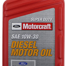 Genuine Ford Fluid XO-10W30-QSD SAE 10W-30 Super Duty Diesel Motor Oil - 1 Quart Bottle