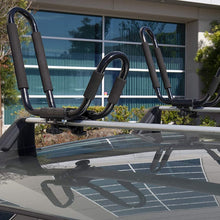 Kayak Roof Rack for Car - Kayaks Accessories Best for Kayaking J Hooks Bar Mount Carrier Transport Sit on Top Canoe Fishing Jon Boat Surf Ski Caddy Racks Fit Truck SUV Van Cars w/ Universal Crossbars