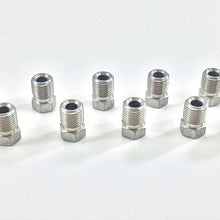 Stainless Steel Metric Brake Line Invert Flare Fitting for 3/16" Tube. 10 x 1 mm (Pack of 10)