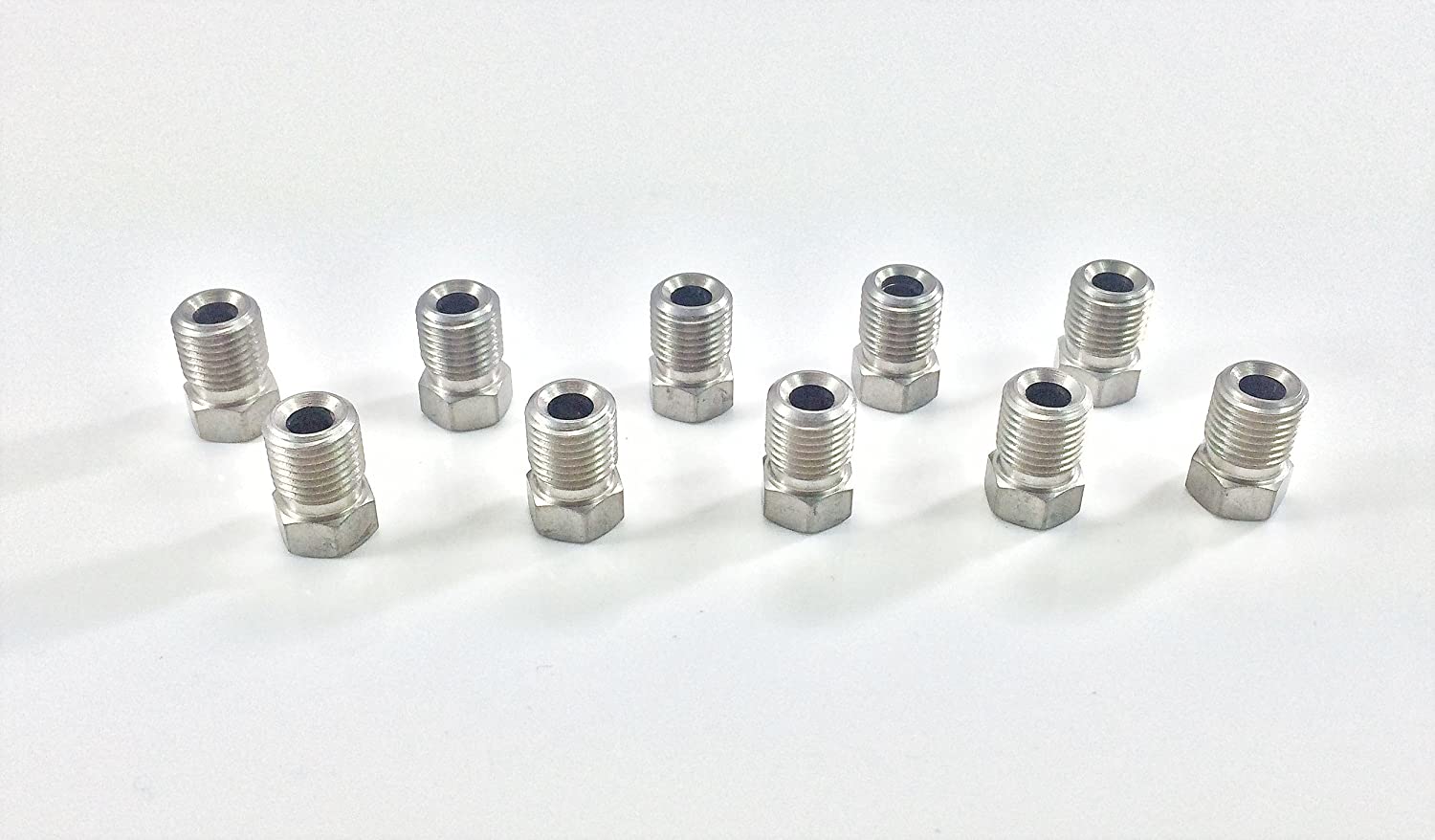 Stainless Steel Metric Brake Line Invert Flare Fitting for 3/16