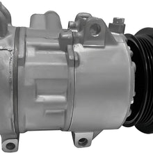 RYC New AC Compressor and A/C Clutch AEH380-01 (4 Grooove Pulley)