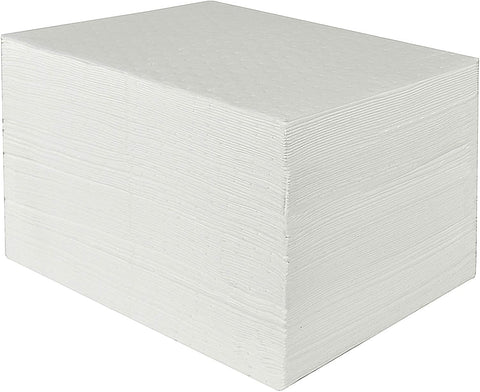 Aain AA003 Heavy-Duty Oil-Only Absorbent Mat, Heavyweight Oil Absorbent Pads,15