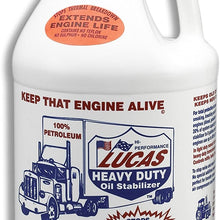 Lucas Oil 10002 Heavy Duty Oil Stabilizer - 1 Gallon (Case of 4)