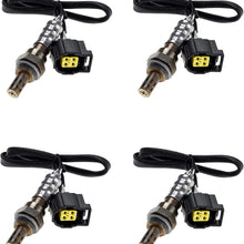 Set of 4 New Oxygen O2 Sensor Upstream & Downstream for 2006-2018 Dodge Charger 2.7L 3.5L 3.6L 5.7L 6.1L 6.4L