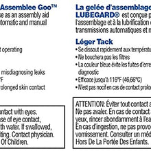 Lubegard 19260 Dr. Tranny Assemblee Goo, Blue, Light Tack Lubricant, 16 oz.