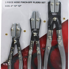 ABN Hose Pincher Pliers 3-Piece Crimping Pinch-Off Tool Set – Automotive Pinching Radiator, Coolant, Heater, Fuel Pinch