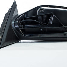 Driver Side Mirror for Nissan Altima Sedan (2013 2014 2015 2016 2017) Left Outside Rear View Unpainted Power Operated Non-Heated Non-Folding Replacement Door Mirror - NI1320223