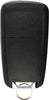 KeylessOption Keyless Entry Car Remote Uncut Flip Key Fob Replacement for Chevy Buick GMC OHT01060512