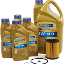 Blau J1A5094 Motor Oil Change Kit - Compatible with 2004-07 VW Touareg w/ 8 Cylinder 4.2L Engine 5w40