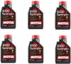 Motul 108646 Set of 6 6100 Synergie+ 10W-40 Motor Oil 1-Liter Bottles