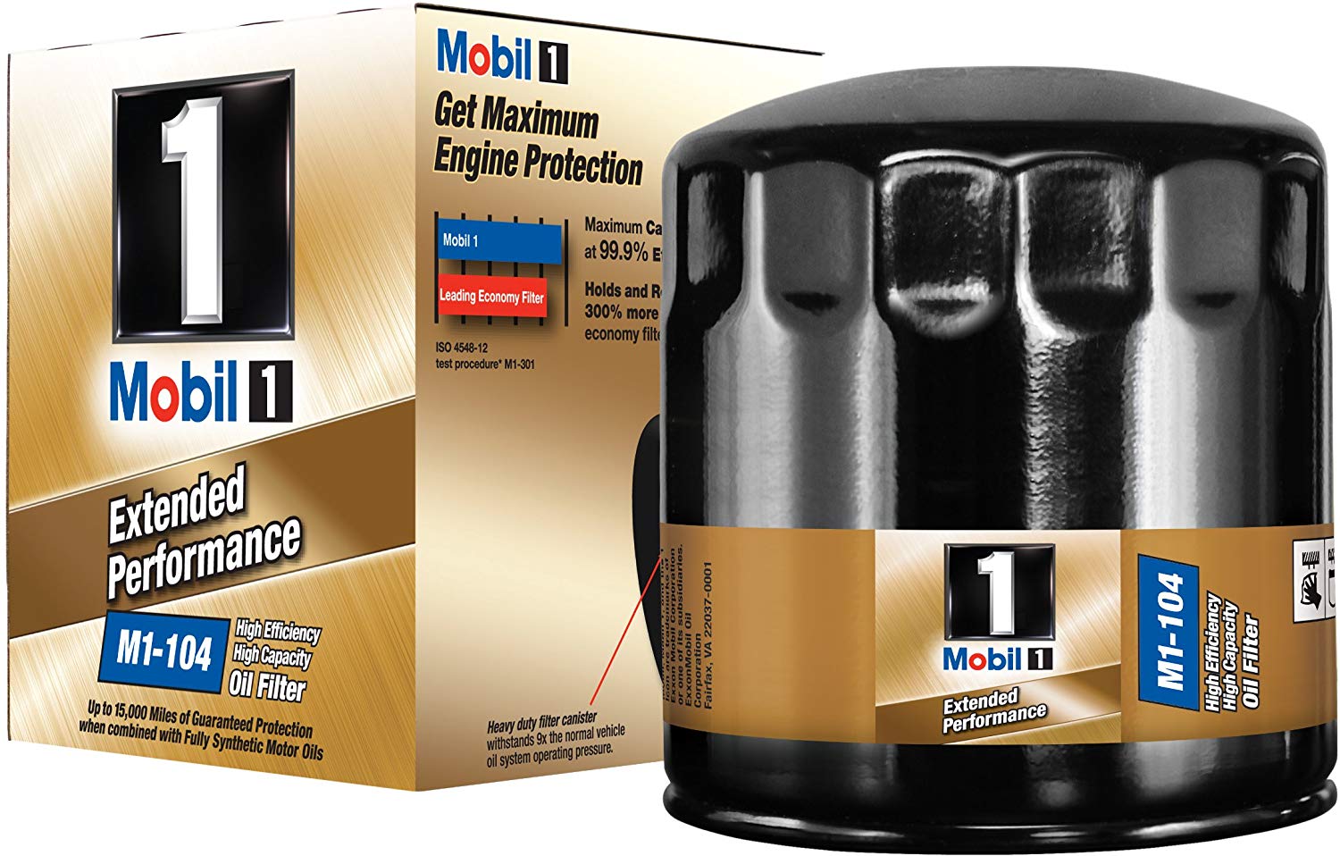 Mobil 1 M1-104 Extended Performance Oil Filter