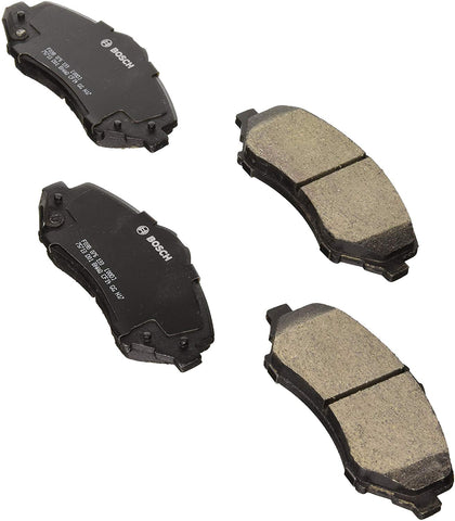 Bosch BC1327 QuietCast Premium Ceramic Disc Brake Pad Set For Select Chrysler Town & Country; Dodge Grand Caravan, Journey, Nitro; Jeep Liberty, Wrangler; Ram C/V; Volkswagen Routan; Front