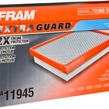 Fram Extra Guard Air Filter, CA11945 for Select Honda Vehicles