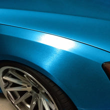 VViViD Metallic Blue Brushed Metal Vinyl Wrap Roll XPO Air Release Technology (6ft x 5ft (Hood, Roof or Trunk Wrap Kit))