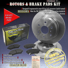 DK1604-5 Rear Brake Rotors and Ceramic Pads