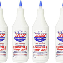 Lucas Oil 10019 Hydraulic Oil Booster and Stop Leak - 32 oz. (32 Ounce (Pack of 6))