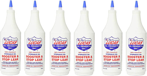 Lucas Oil 10019 Hydraulic Oil Booster and Stop Leak - 32 oz. (32 Ounce (Pack of 6))