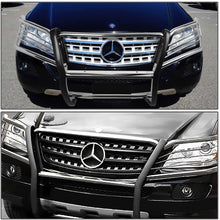 Replacement for Mercedes-Benz W164 M-Class Front Bumper Protector Brush Grille Guard (Black)