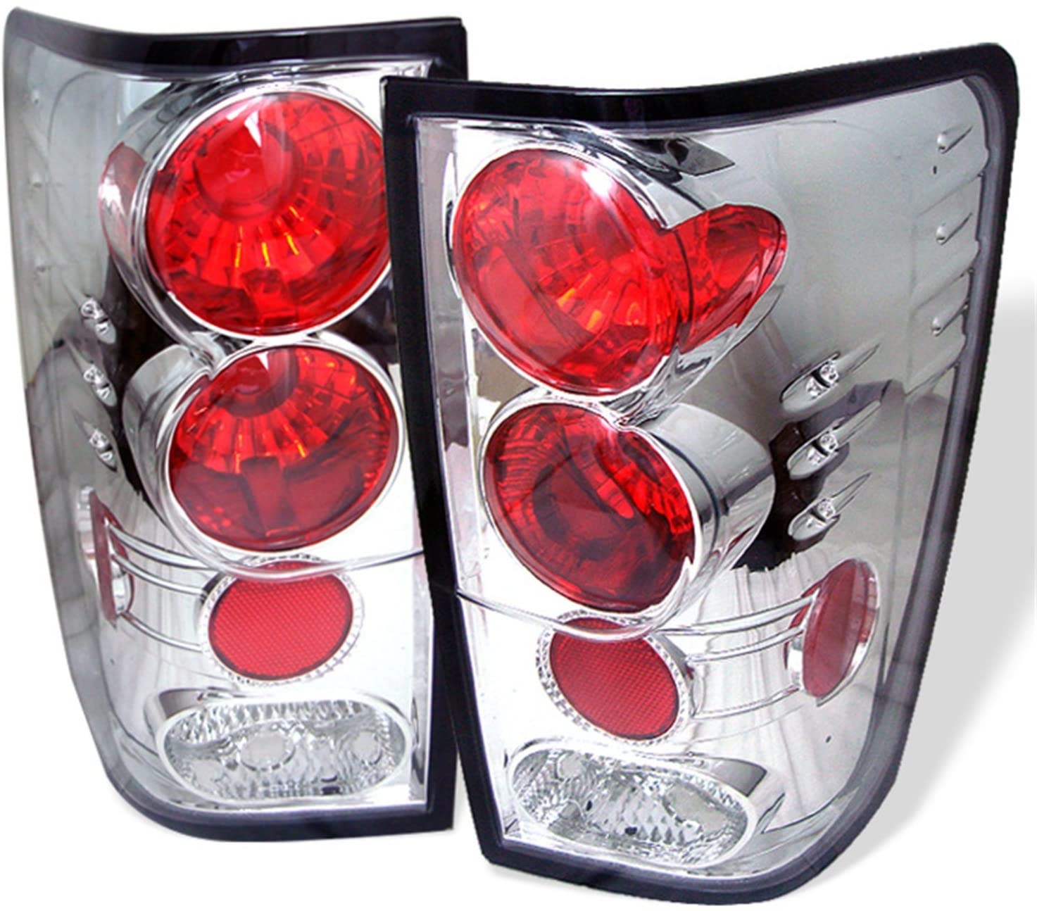 Spyder Auto Nissan Titan Black Altezza Tail Light