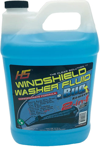 HS 29.606 Bug Wash Windshield Washer Fluid, 1 Gal (3.78 Liters)