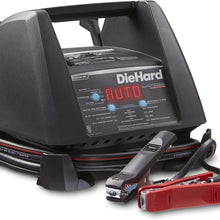DieHard 71328 6/12V Platinum Shelf Smart Battery Charger and 15/125A Engine Starter