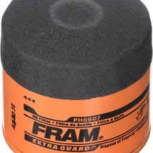 FRAM Ulta Synthetic Automotive Replacement Oil Filter, Designed for Synthetic Oil Changes Lasting up to 20k Miles, XG6607 with SureGrip (Pack of 1)