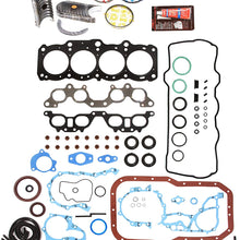 Evergreen Engine Rering Kit FSBRR2029-2EVE��� Compatible With 98-01 Toyota Solara Camry 5SFE Full Gasket Set, Standard Size Main Rod Bearings, Standard Size Piston Rings (Pistons Standard Main Standard | Rod Standard)