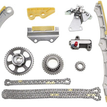 Tecoom 9-0711S Timing Chain Kit 11 Pcs OE Replacement for 02-11 Honda Accord CR-V Element 2.4L Engine