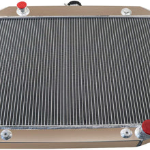 OzCoolingParts 4 Row Core All Aluminum Radiator for 1971-1979 72 73 75 76 77 78 Dodge D/B/W Series D100 D150 D200 B100 B200 B300 Van W100 W150 W200 Ramcharger Pickup V8