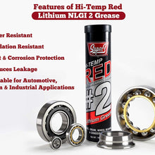 SuperS S Lithium Grease 2- NLGI 2 Lithium Grease- Red Grease- Hi Temp- nlgi 2 Grease- Red Lithium Grease