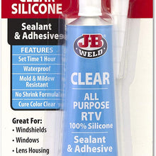 J-B Weld 32325 Ultimate Copper High Temperature RTV Silicone Gasket Maker and Sealant - 3 oz. - Copper