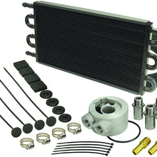 Derale 15502 Engine Oil Cooler Kit,Black