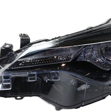 Headlight Assembly Compatible with 2017-2019 Toyota Corolla LED Composite Clear Lens With bulb(s) CAPA Certified Driver Side