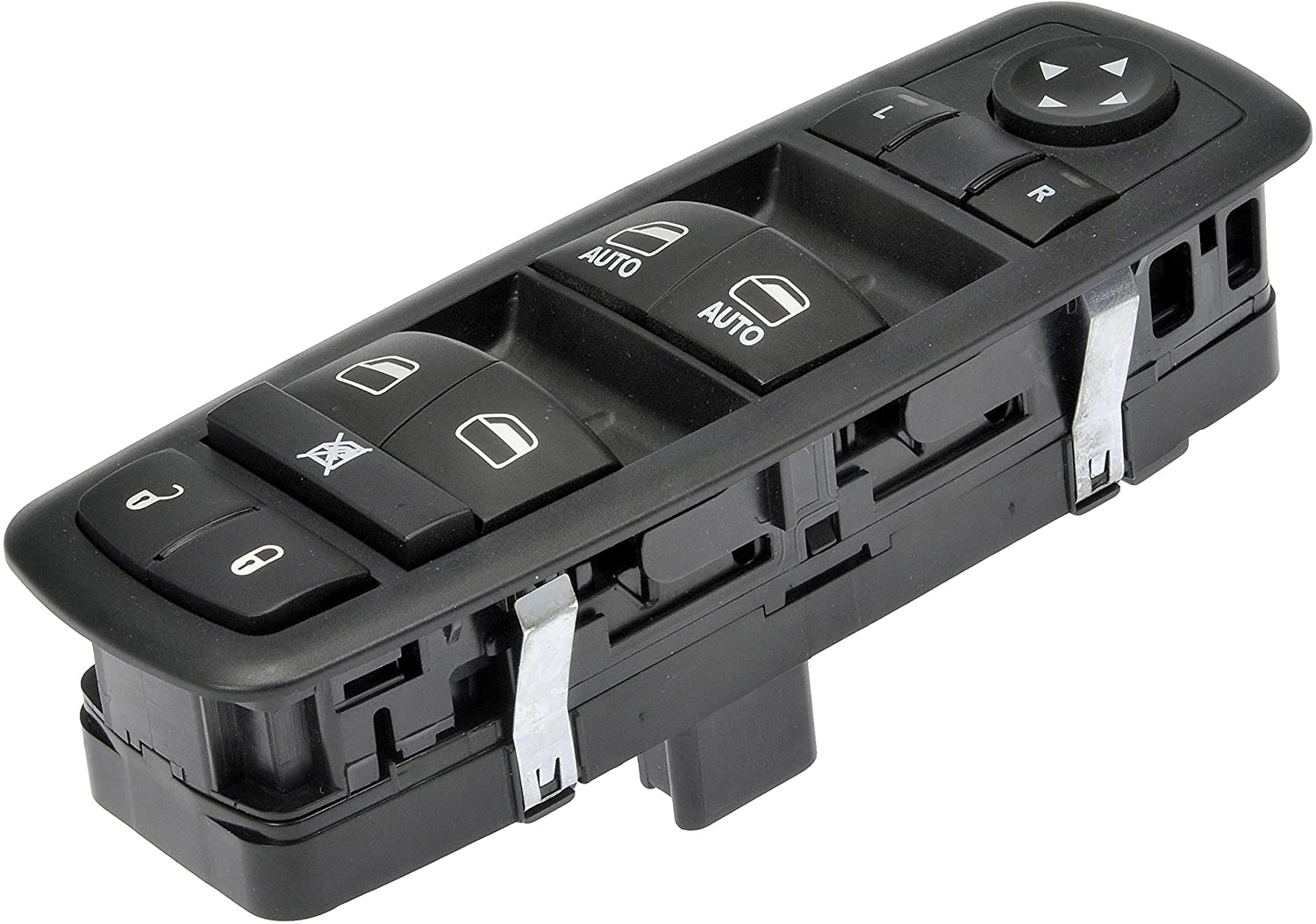 Dorman 901-473 Front Driver Side Door Window Switch for Select Models, Black