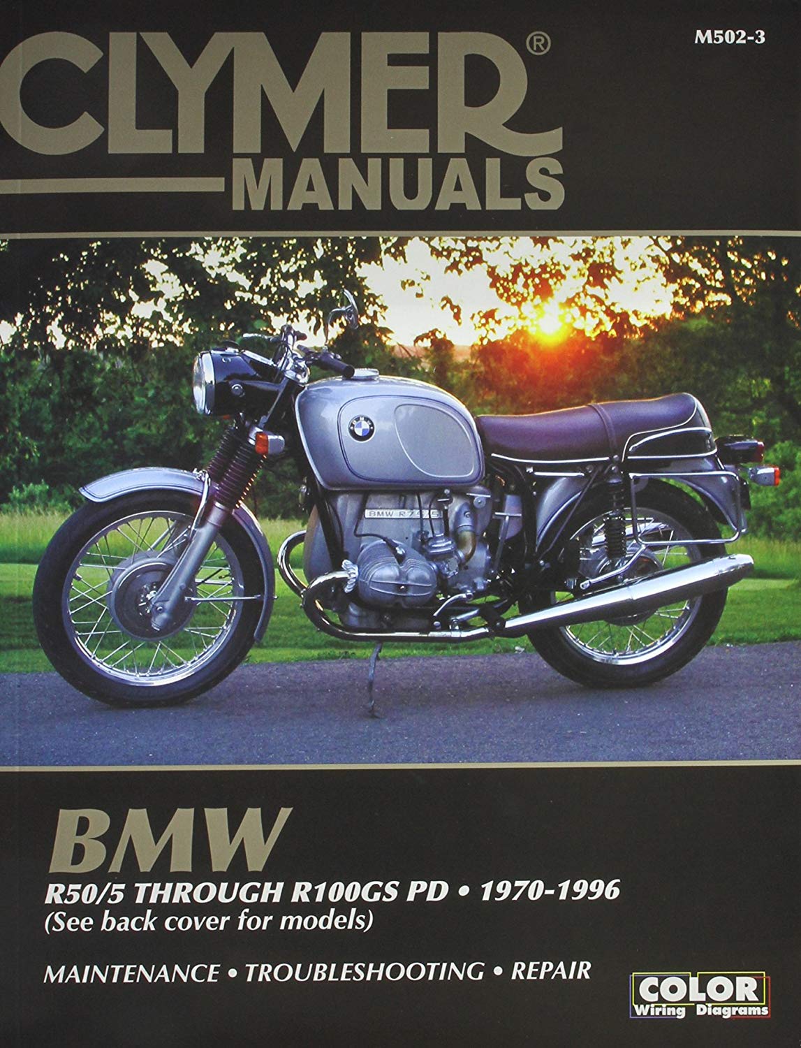 Clymer Repair Manual for BMW R-Series 70-96