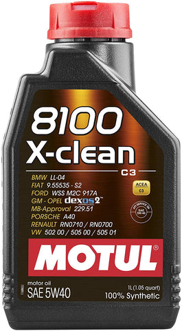 8100 X-CLEAN 5W40 1L (1 Pack)