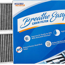 Spearhead Premium Breathe Easy Cabin Filter, Up to 25% Longer Life w/Activated Carbon (BE-161)