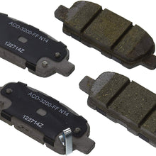 ACDelco 14D905CH Advantage Ceramic Rear Disc Brake Pad Set