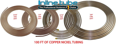 Copper Nickel Brake Fuel Coil Tubing Kit 3/16 1/4 5/16 3/8 CN3 CN4 CN5 CN6 100ft (L-5-4)