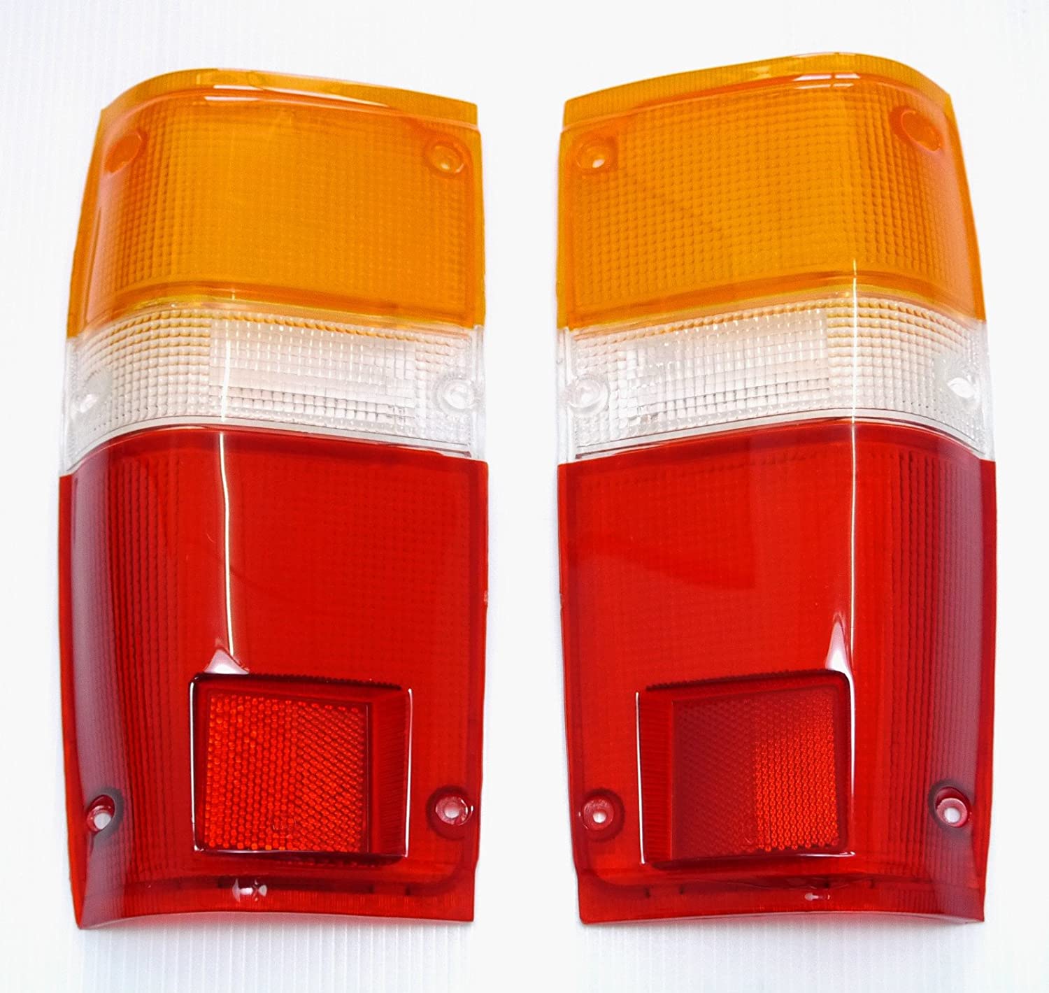 Toyota Pick up Truck 1984-1988 Tail Lights Lens Lenses Pair 84 85 86 87 88