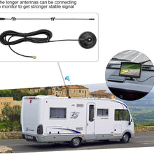 LeeKooLuu Longer/Stronger 7db Antenna with 13.5 ft Extension Cable for Analog/Digital Signal Wireless Built-in Backup Camera and Monitor Systems or Other Devices