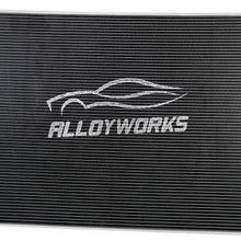 ALLOYWORKS 3 Row Core Full Aluminum Radiator For 2008 2009 2010 Ford F-250 F-350 F-450 F-550 Super Duty 6.4L V8 Diesel
