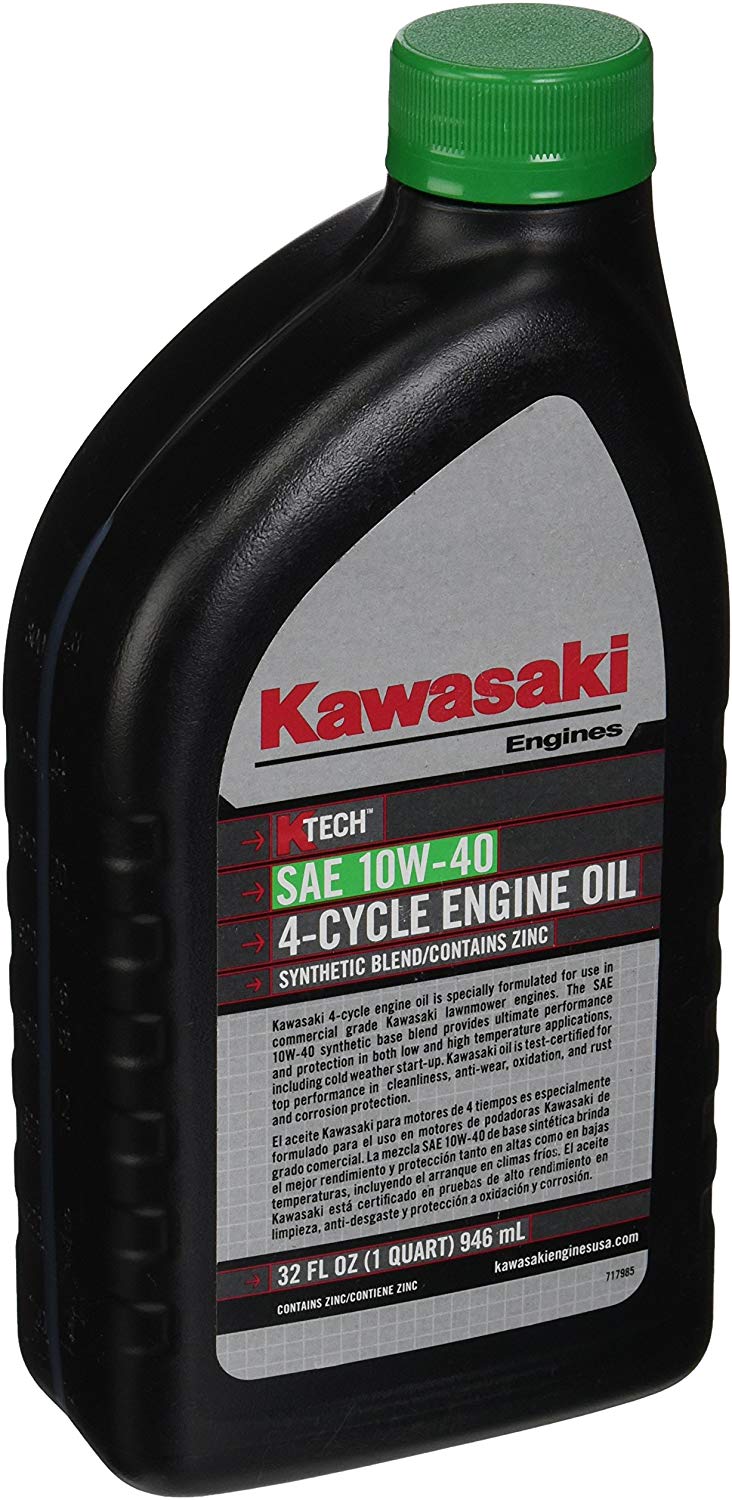 Kawasaki K-Tech SAE 10W-40 Engine Oil Quart #99969-6296